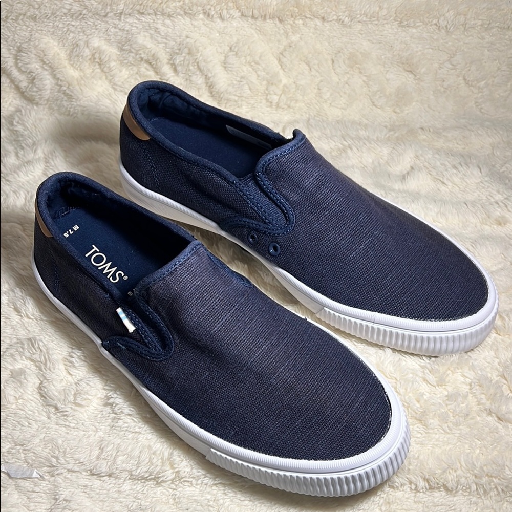 Toms Men's Navy Slip-On Shoes